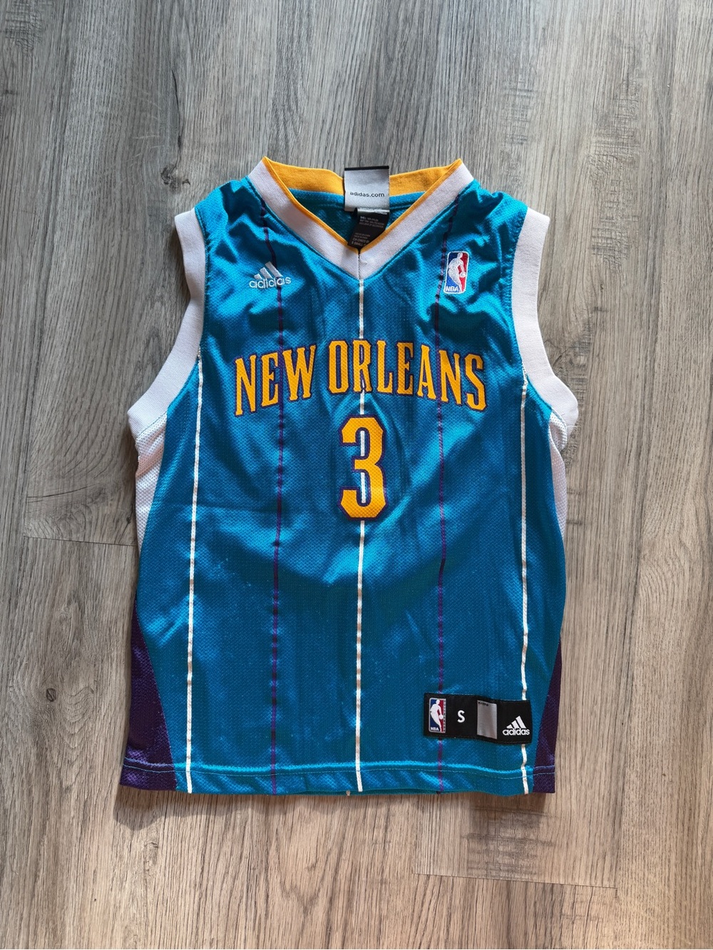 Adidas New Orleans Chris Paul Kids Basketball Jersey - #3